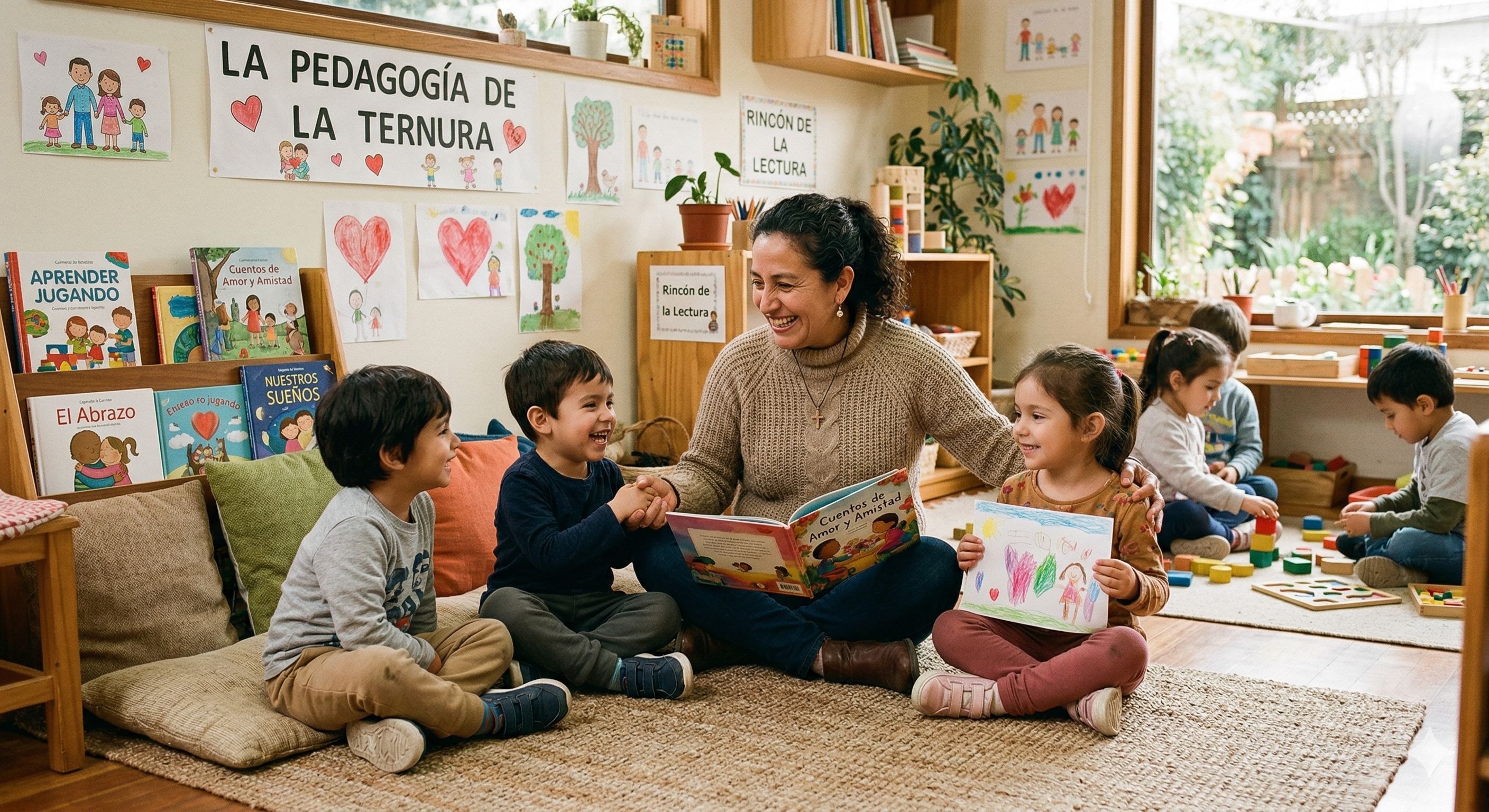 Portada de La pedagogía de la ternura